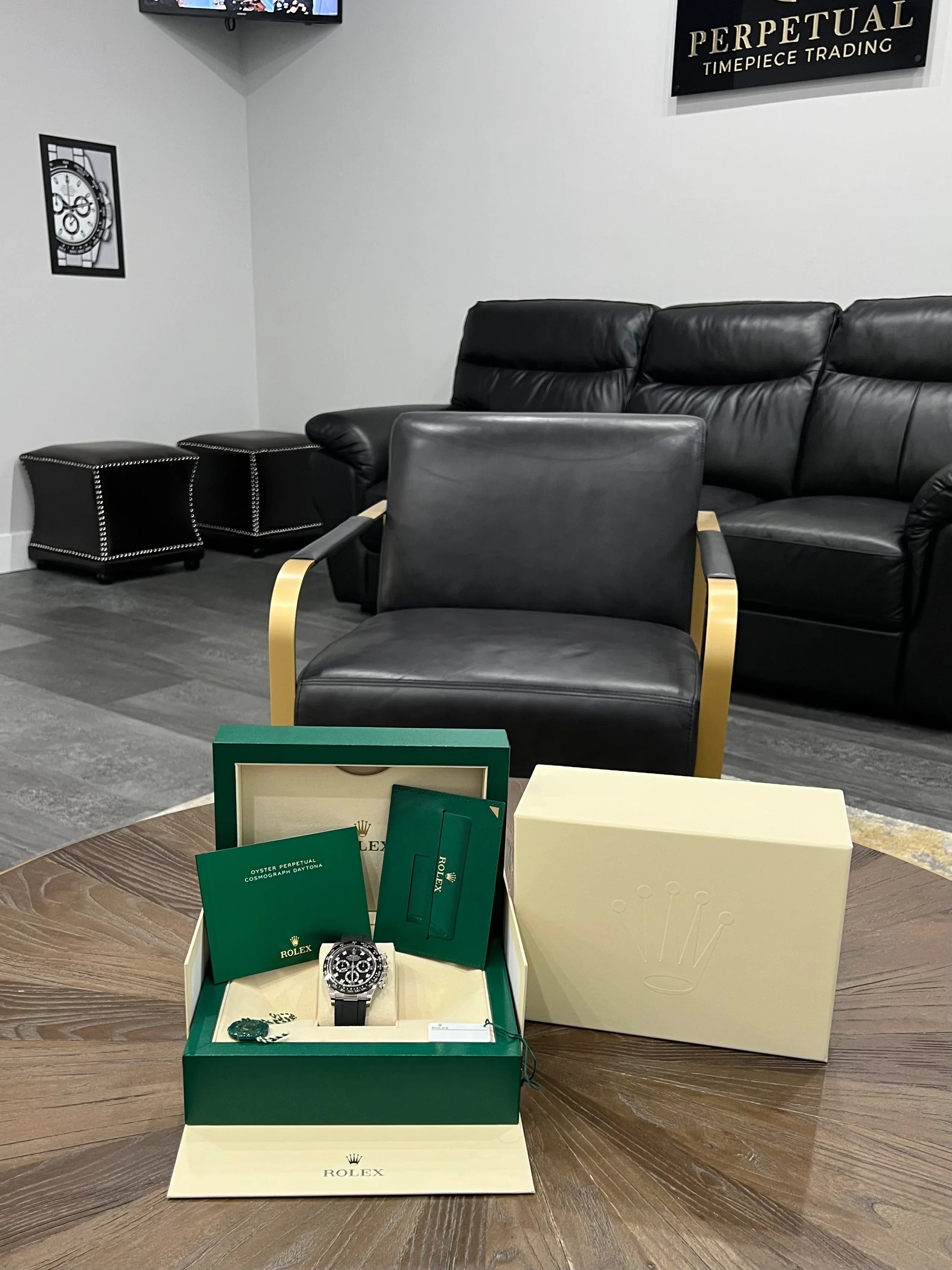 ROLEX DAYTONA BLACK DIAMOND OYSTERFLEX 116519LN