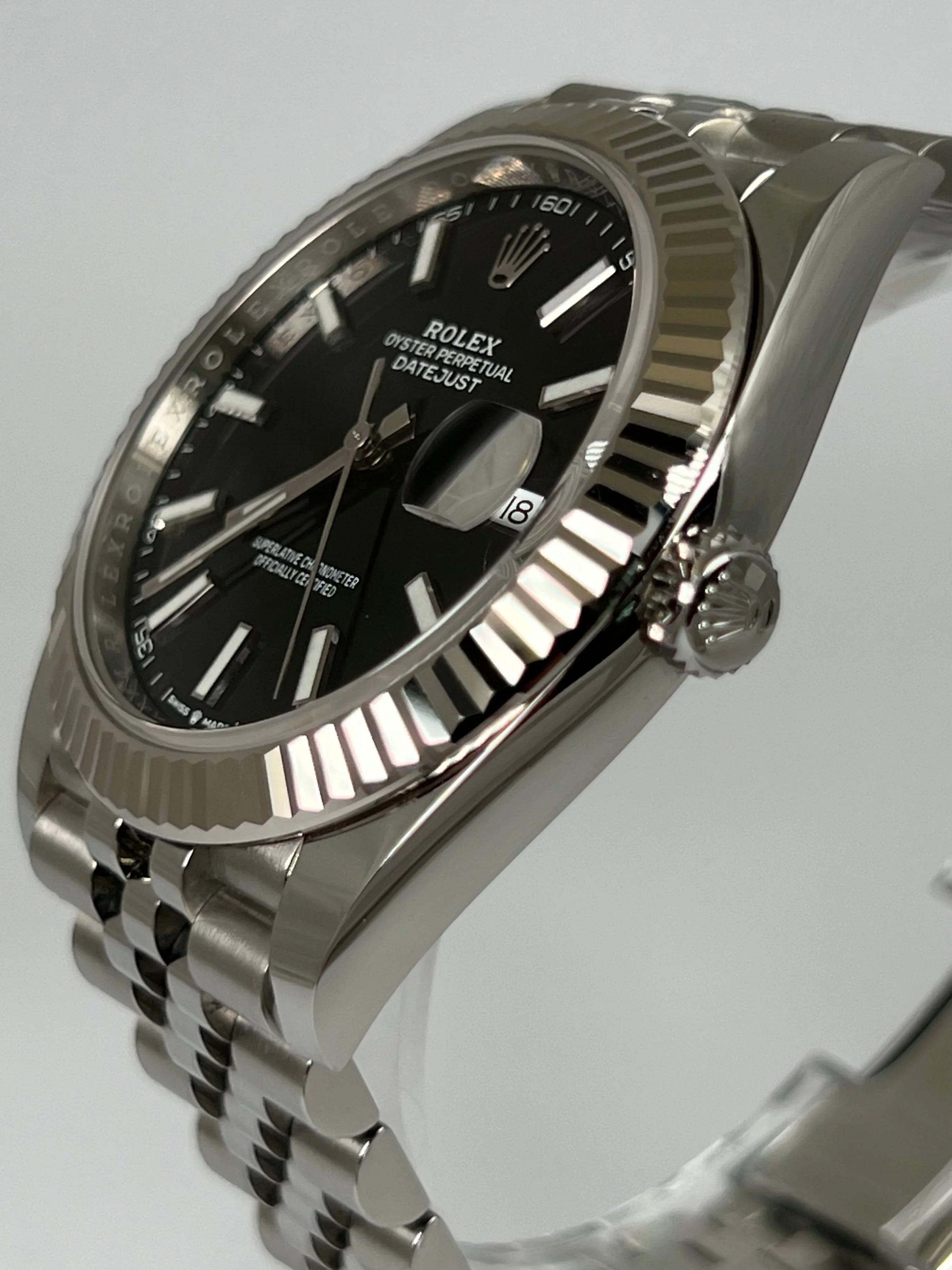 ROLEX DATEJUST 41 BLACK JUBILEE 126334