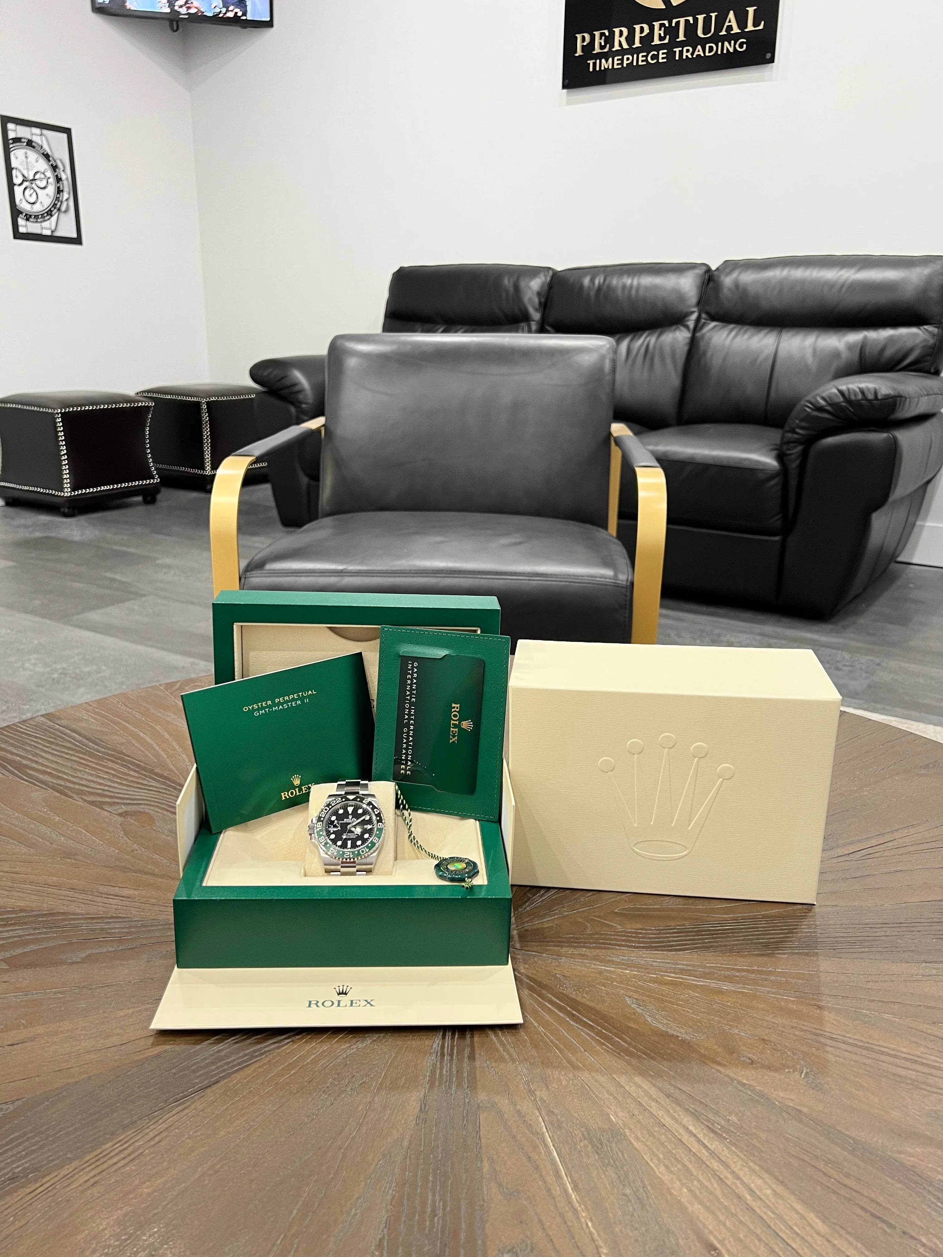 ROLEX GMT MASTER 2 SPRITE LEFTY 126720VTNR