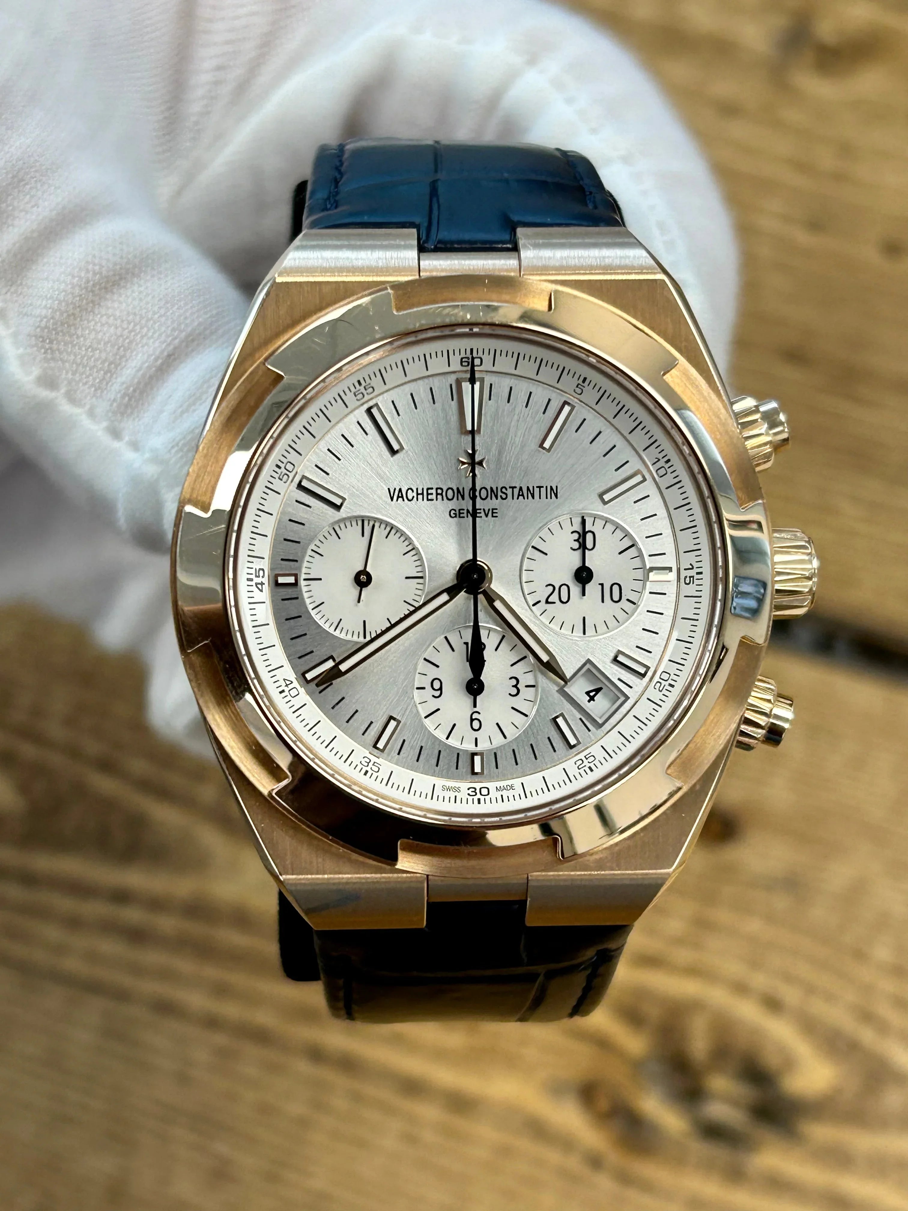 Vacheron Constantin Overseas Chronograph 5500v Rose Gold