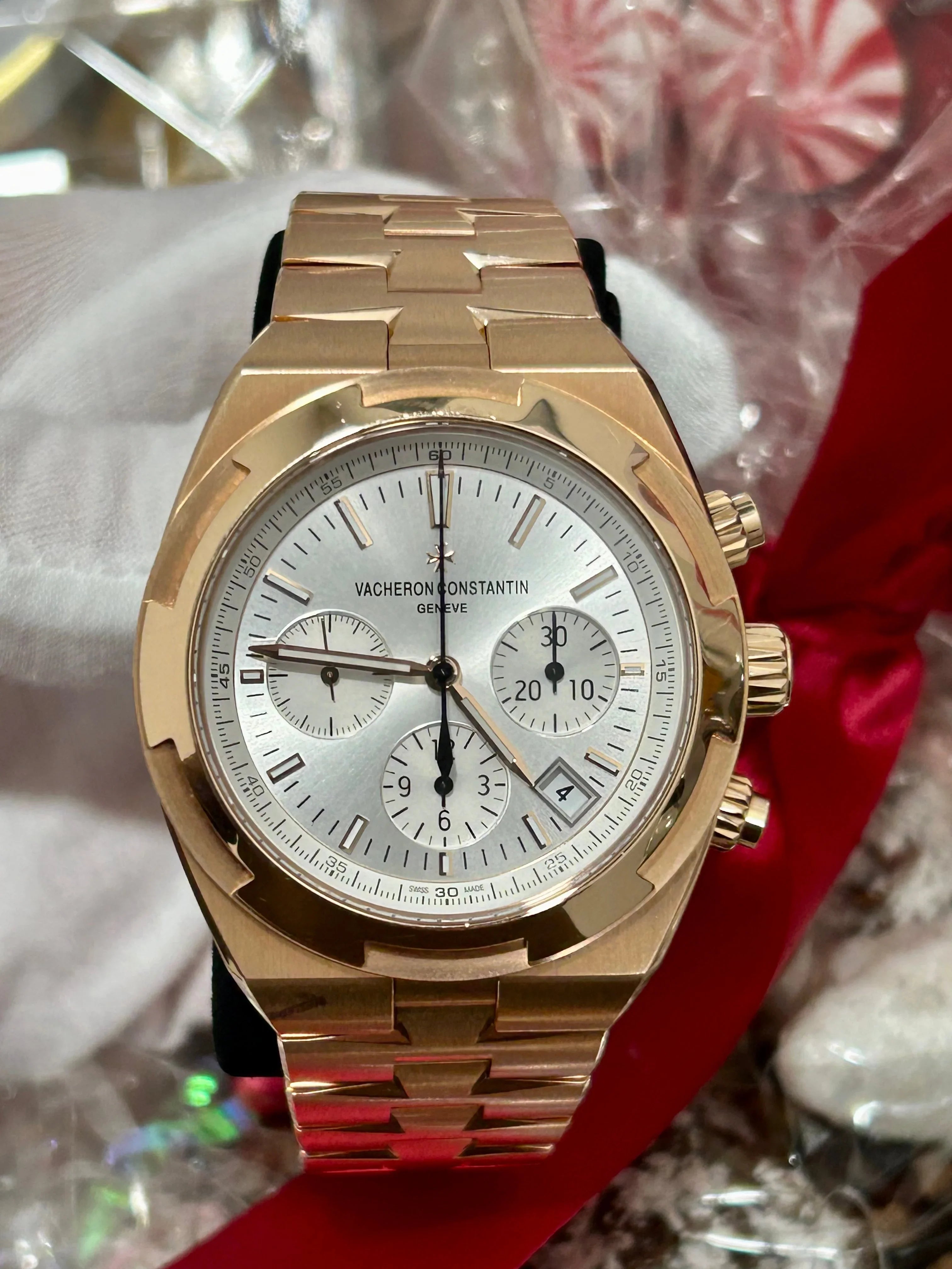 VACHERON CONSTANTIN OVERSEAS CHRONOGRAPH 5500V FULL ROSE GOLD