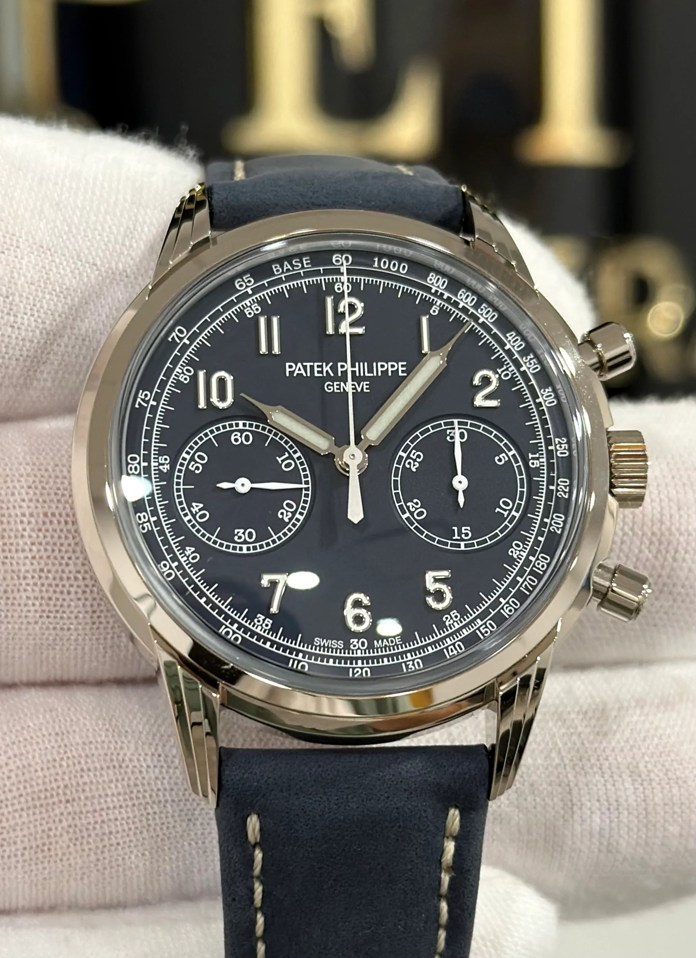 PATEK PHILIPPE CHRONOGRAPH BLUE 5172G