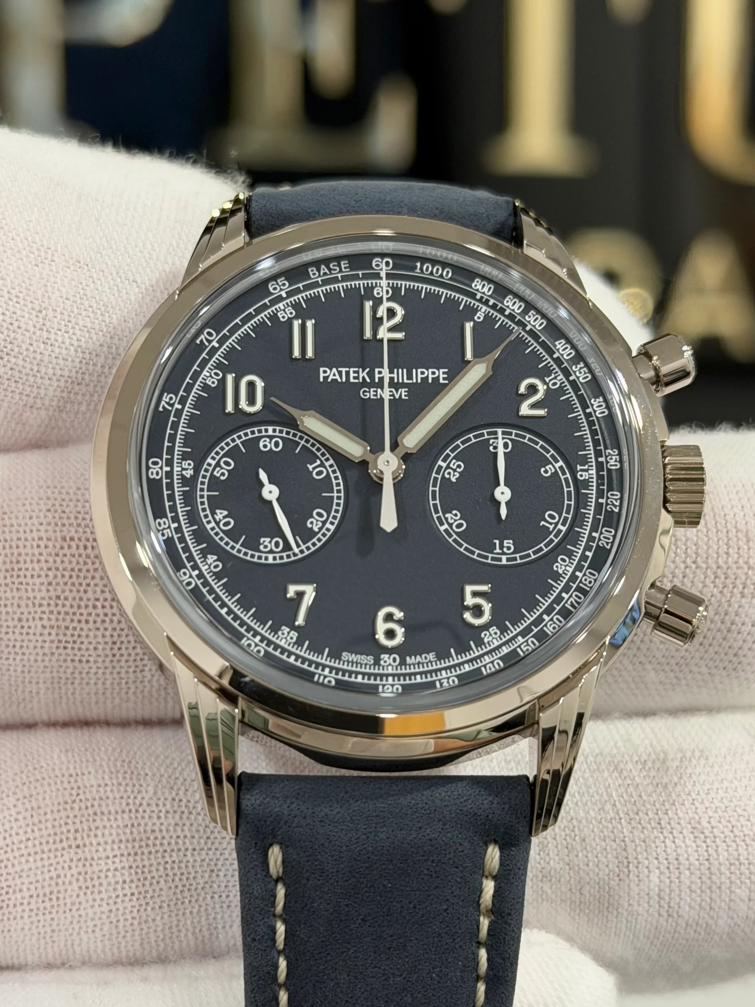 PATEK PHILIPPE CHRONOGRAPH BLUE 5172G