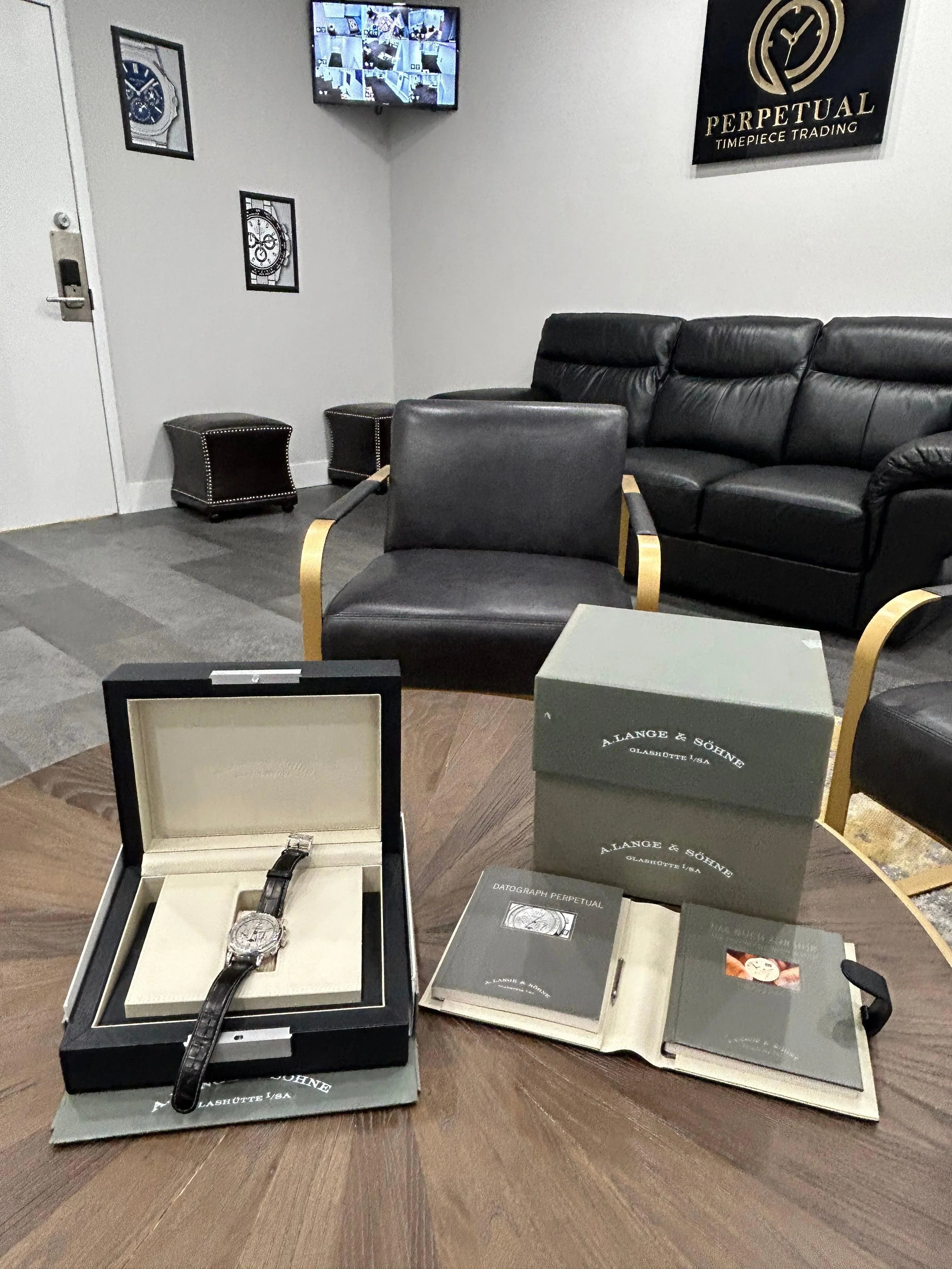 A. Lange & Söhne Datograph Perpetual Platinum 410.025