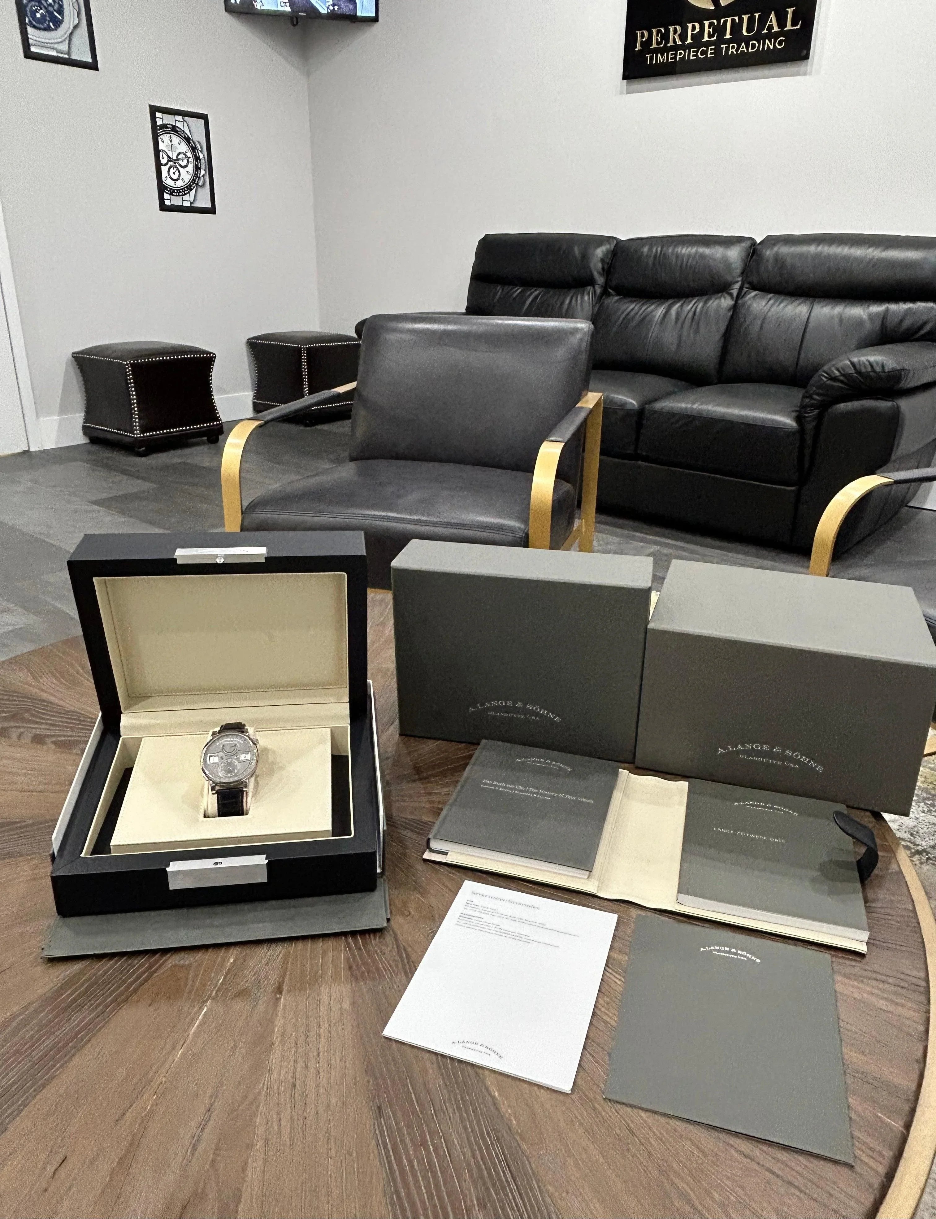 A. LANGE & SOHNE ZEITWERK DATE 148.038