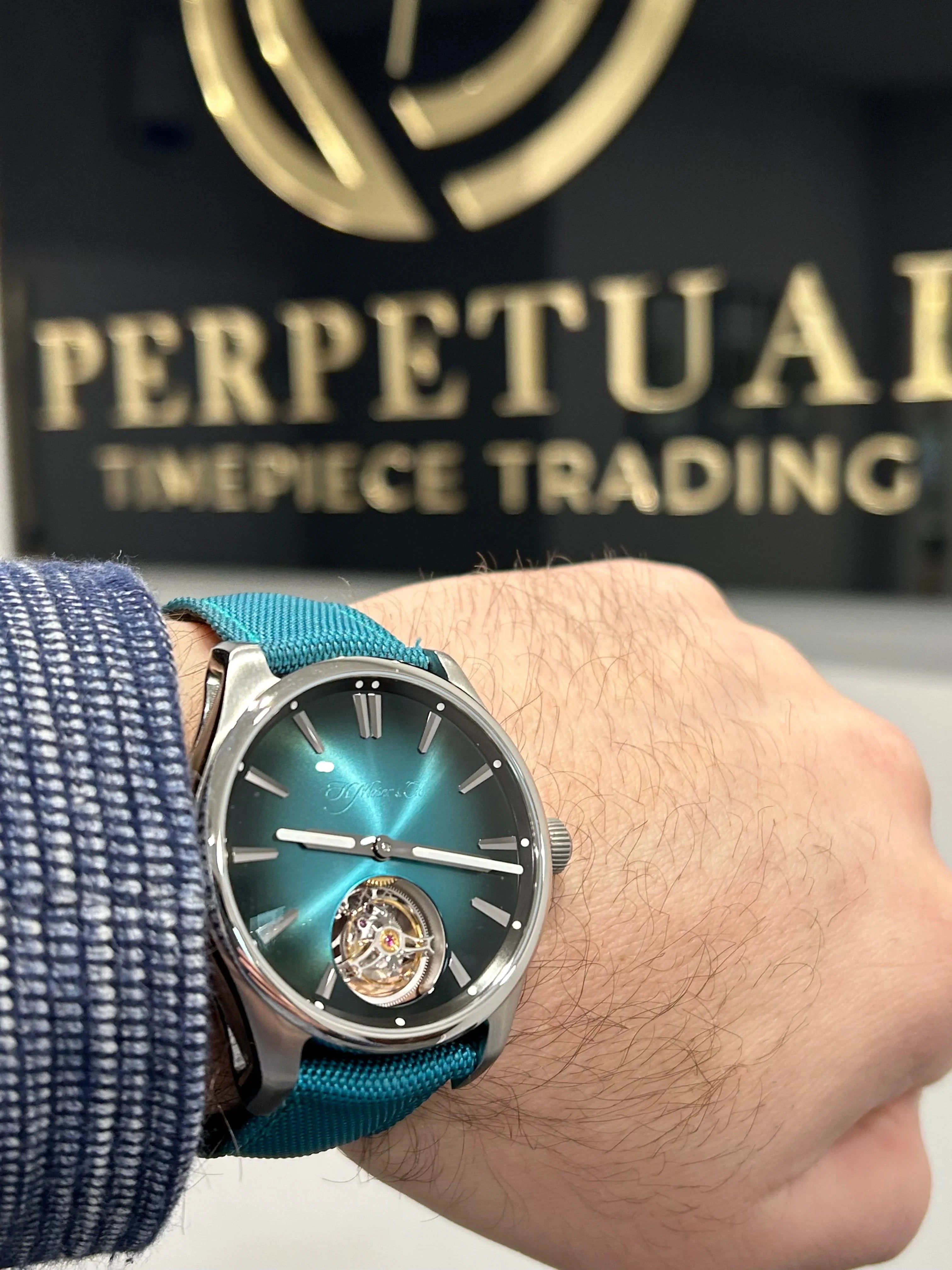 H.MOSER & CIE. PIONEER TOURBILLON MEGA COOL 3804-1205 50 MADE