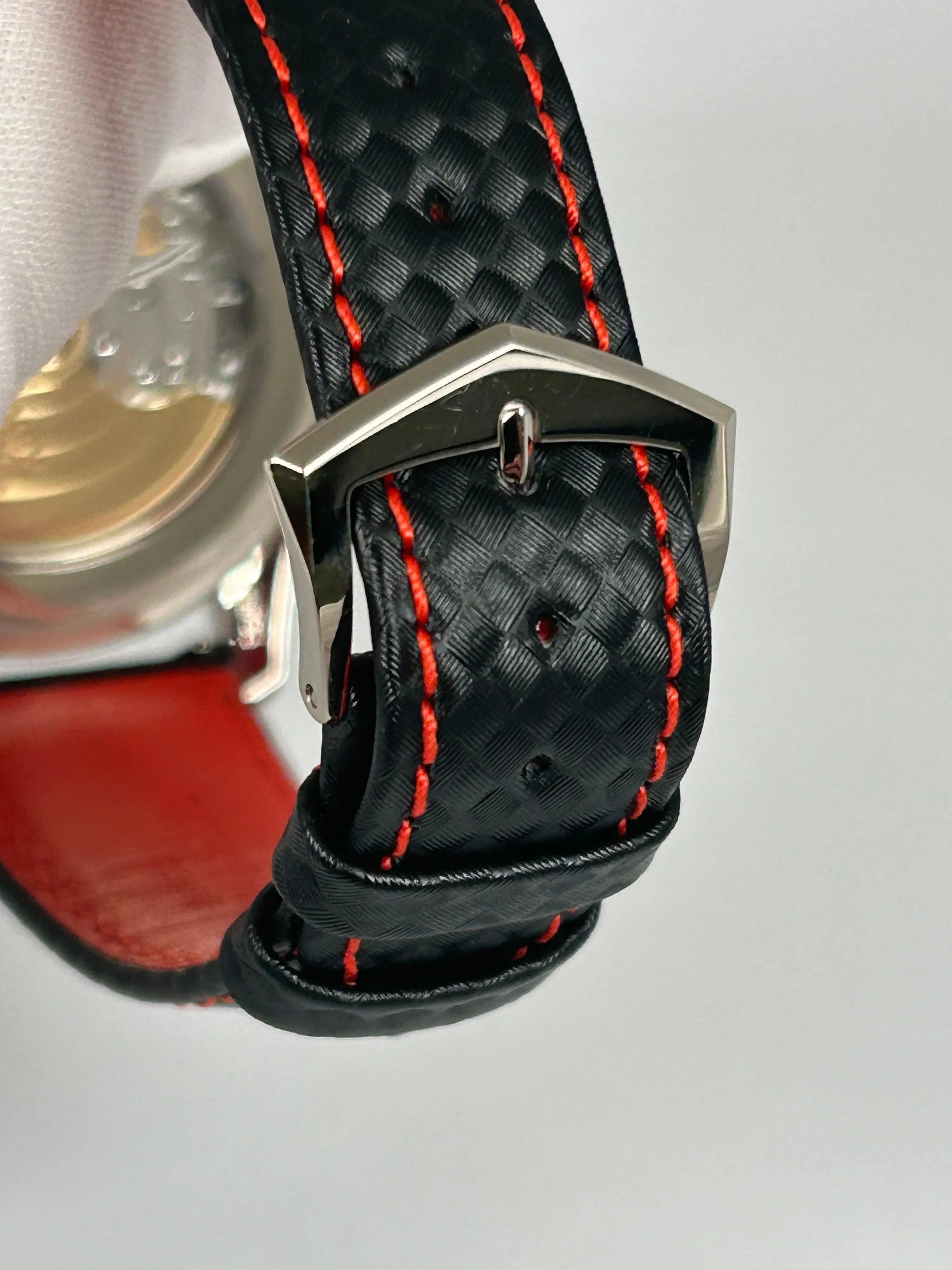 PATEK PHILIPPE CALATRAVA WHITE GOLD RED SPORT 6007G