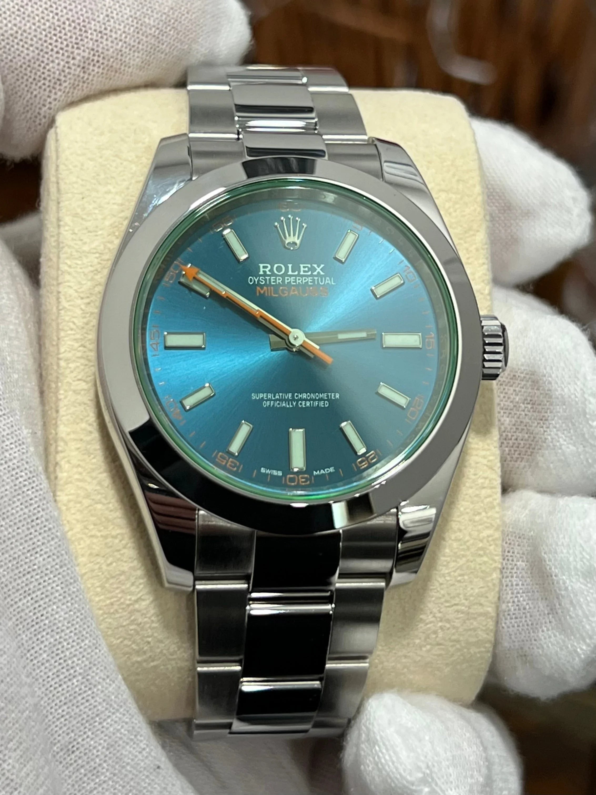 ROLEX MILGAUSS Z BLUE 116400GV