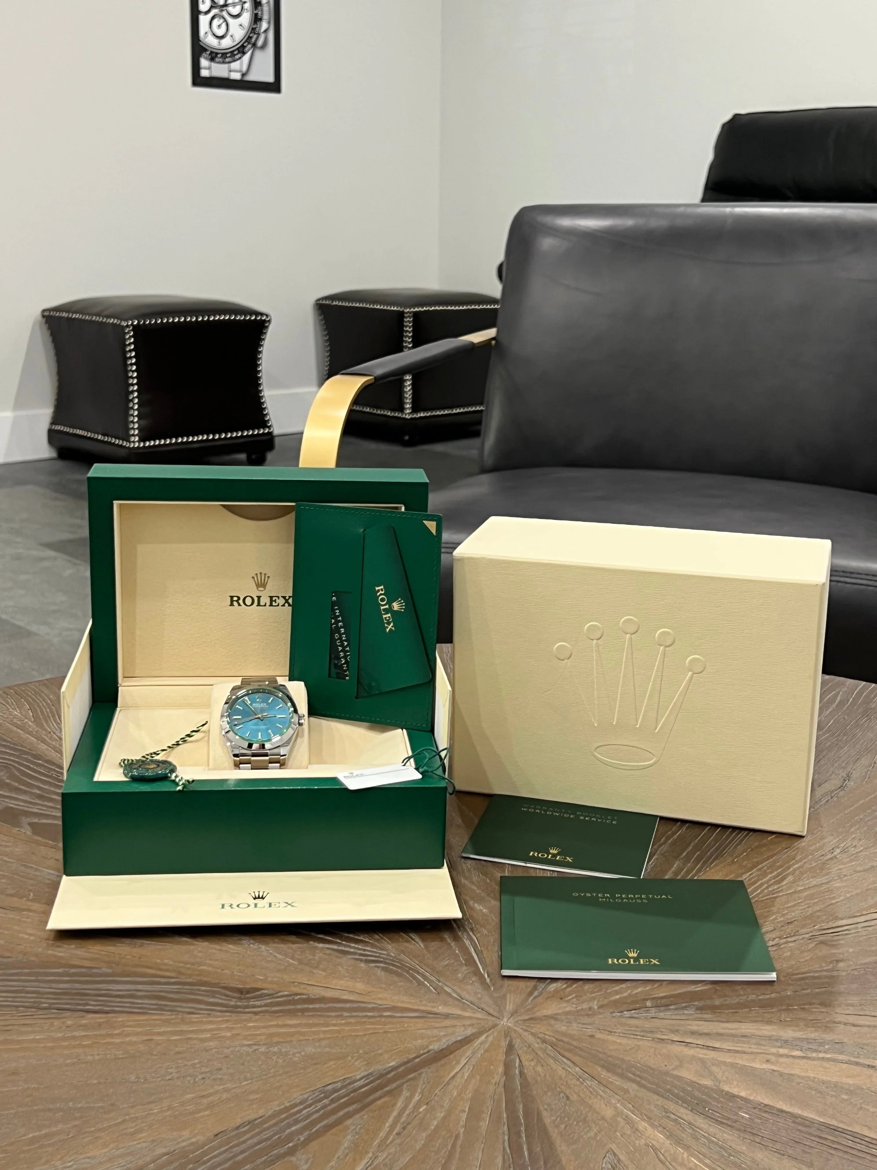 ROLEX MILGAUSS Z BLUE 116400GV