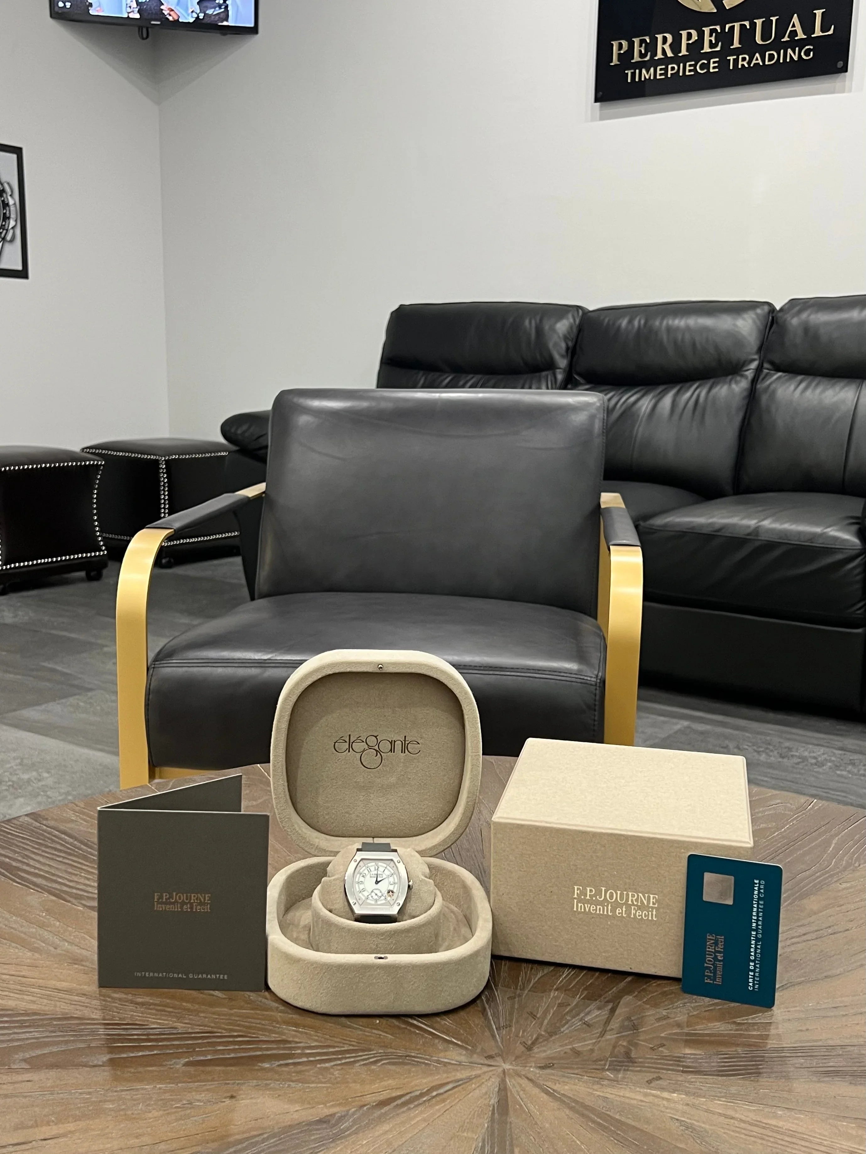 FP JOURNE TITANIUM 48 ELEGANTE WHITE