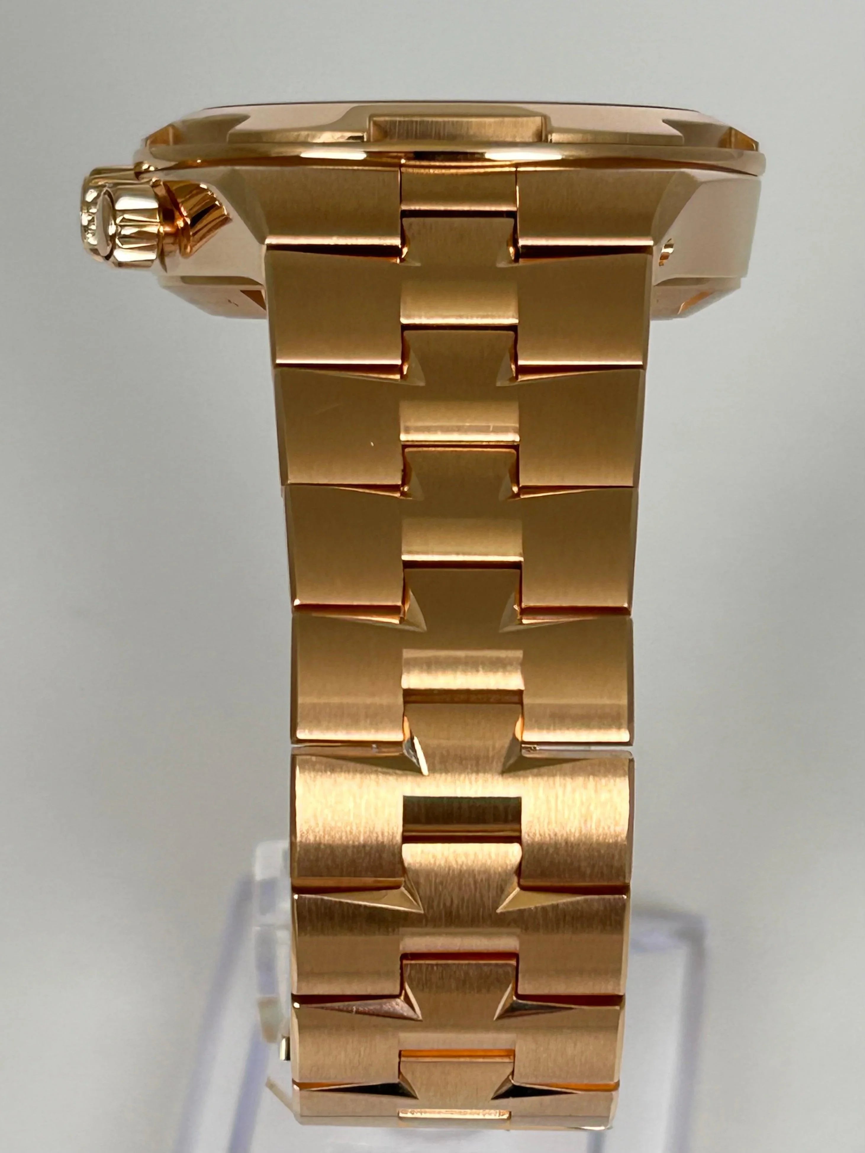 VACHERON CONSTANTIN OVERSEAS CHRONOGRAPH BLUE DIAL ROSE GOLD 5500V/110R-B952