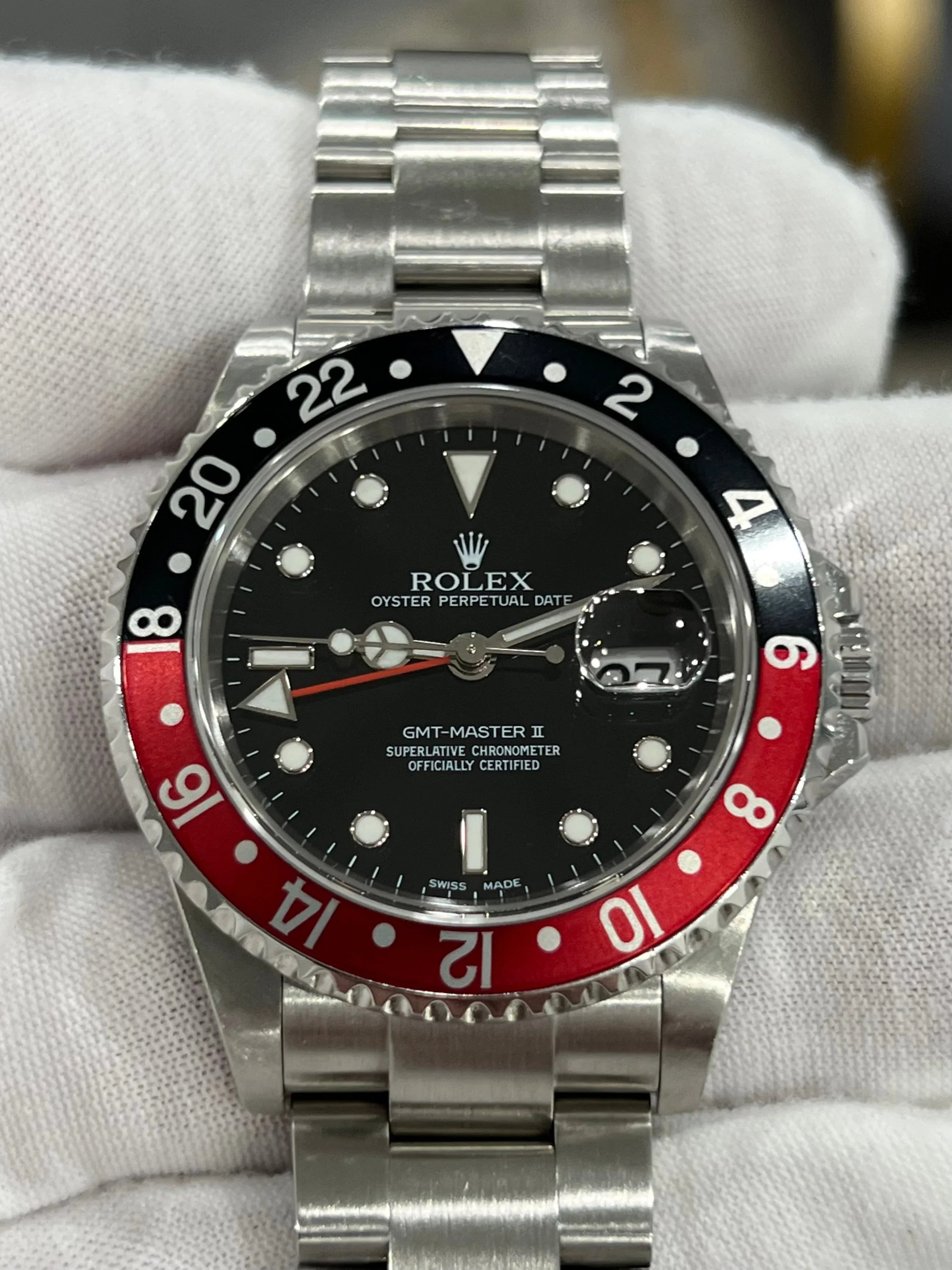 ROLEX GMT MASTER 2 COKE 16710