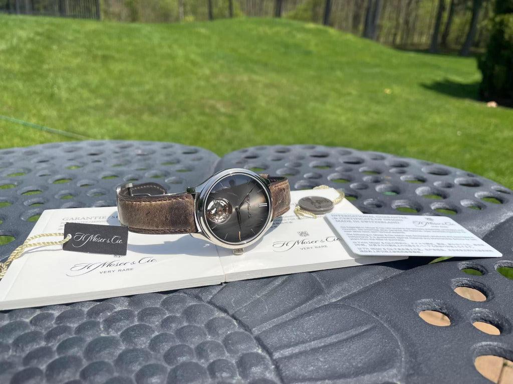 For Sale or Trade - H. Moser & Cie. Endeavor Tourbillon 1804-0201 - Perpetual Timepiece Trading 