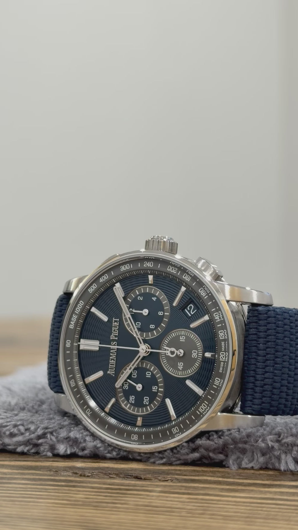 AUDEMARS PIGUET CODE 11.59 BLUE CHRONOGRAPH 26393ST